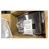 Ice Cream Maker Machine Automatic 2.1 Qt. with Built-In Compressor, LCD Digital Display & Timer, No Pre-Freezing, ICM-200LS, Stainless Steel - Retail: $0