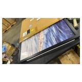 Fisnish 24x32 Poster Frame, Black 24 x 32 Frame for Horizontal or Vertical Wall Mounting, 1 Pack - Retail: $0