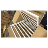 Pet Gate - 3-Panel Indoor Foldable Dog Fence for Stairs, Hallways - Retail: $0