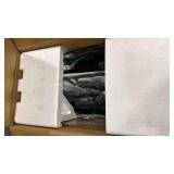 lectric Fireplace Log Heater,20\" Fireplace Inserts with Crackling Sound,5 Flame Brightness,Heater 750W/1500W,Remote Control&Timer,Overheating Protection for Home and Office Decor - Retail: $0