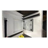 ROOMOXIE Toilet Paper Roll Holder Stand Marble Base with Reserve, Freestanding Toilet Paper Holder Stand 26\" H Bathroom Tissue Roll Holder. Angled tip Completes This Black Toilet Paper Holder Stand -