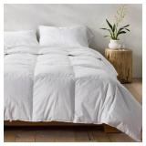 Full/Queen All Season Premium Down Comforter - Casalunaâ¢: Hypoallergenic, 260 Thread Count, RDS Certified - Retail: $185