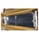 Dresser for Bedroom with 4 Drawers, Anti-Tip Tall Fabric Chests Storage Organizer Tower Furniture with Wooden Top Metal Frame for Clothes, Closet, Living Room, Hallway, Entryway - Retail: $0