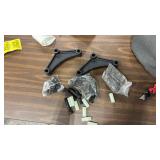 GREPSPUD Trailer Shackle Kit, Trailer Axle Equalizer Shackle Kit, Tandem Axle Trailer Shackles Equalizers Kit for Double Eye Leaf Springs 3500 lbs-5200 lbs Axles (14 Bolts & 14 Nuts) - Retail: $0