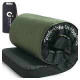 Cymula Camping Mattress 4 Ultra-Thick Self Inflating Sleeping Pad with Pump Sack with Memory Foam Sleeping Mat for Camping Cot 4-Season,Travel,Car,Tent,Home(75\"x30\"x4\" cot) - Retail: $6