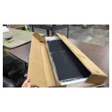 Modern 4-Drawer Dresser Cabinet - Black Steel Frame - Retail: $65