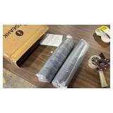 IASEAHK Chair Cushions for Dining Chairs Set of 4, Non Slip Kitchen Chair Pads, 17\" x 16\" x 2\", Indoor Dining Chair Cushions with Ties, D-Shaped Seat Cushions for Kitchen Chairs, Black - Retail: $0