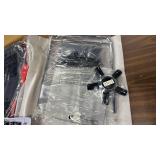 Magshion Video Gaming Chair for Adults, Ergonomic Computer Desk Chair with Linkage Armrests, Height Adjustable Gamer Chair with Footrest and Headrest for Home Office, 350 Lbs Capacity, Red - Retail: $