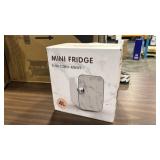 Mini Fridge, Portable RV Refrigerator, 4 Liter/6 Can Compact Personal Cooler For Travel And Outdoor Adventure, White - Retail: $0