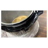 Simple Deluxe 16-in-1 Electric Pressure Cooker, 8QT Stainless Steel & Non-Stick Multi Cooker for Slow Cook, Meat Stew, Cake, Porridge, Multigrain, Dishwasher Safe, Silver (some damage on top, but it d