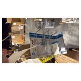 iDesign  Metal Wire Hanging Shower Caddy  Baskets and Towel Bar  4.25  x 9  x 21.25   Chrome - Retail: $111