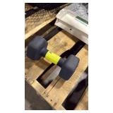 Dumbbell 15lbs Blue - All In Motionâ¢: PVC Coated, Iron Core, Total Body Workout