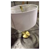 Double Shade Knurled Collection Table Lamp Gold - Thresholdâ¢ - Retail: $75