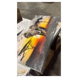 Canvas Wall Art Elephant Picture African Wild Animals Artwork Painting Print for Living Room Bedroom Kitchen Home and Office Wall Decor - Retail: $0