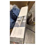 36\" x 7.75\" Traditional Wall Shelf White - Thresholdâ¢: MDF Painted Floating Shelf, Includes Mounting Hardware - Retail: $33