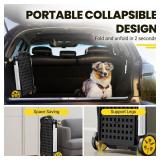 $170 8-in-1 Collapsible Shopping Cart 200LBS with 2 Storage Crates