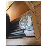 $130 12 ft Trampoline Enclosure Net with Universal Poles & Hardware 2.0