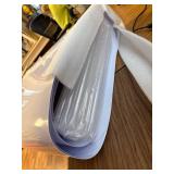 $123 White Cylinder Stands for Party, Round Pedestal Set of 3 Decor