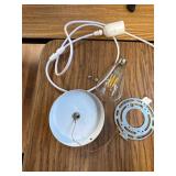 $93 Aeyee Bamboo Pendant Light Fixture Boho Rattan Lamp 13.7in W Beige