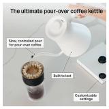 $180 Fellow Stagg EKG Pro Electric Gooseneck Kettle 0.9L Matte White