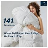 $150 Pacific Coast Goose Down Fiber Comforters King 106x90