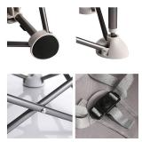 PandaEar Portable Baby Seat, Travel, Compact Fold with Straps Grey