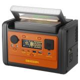 $85 EBOSSOM Portable Power Station 92800mAh 297Wh LiFePO4 300W