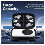 Mcbazel Hard Carrying Case for Xbox Series S - Black
