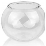 Newpol Large 3-Gallon Plastic Fish Bowl, Aquarium Tank 11.5L