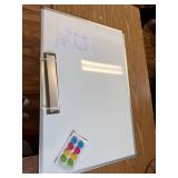 $50 WALGLASS Whiteboard Cork Board Combo 36x24 Double-Sided Wall Mount
