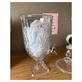 $70 Dublin Crystal Beverage Dispenser 128oz