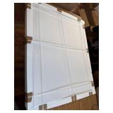 $123 ietat Arched Antique Gold Bathroom Mirror with Baroque Frame