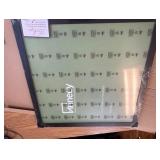 LaVie Home 24x24 Picture Frame for Wall Display, Black