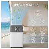 $100 2500 Sq.ft Dehumidifier with Drain Hose, 42 Pints, 24H Timer