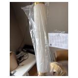 $110 JIANGXMF Alabaster LED Wall Sconce 3000K Marble Lampshade Gold