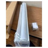 $75 Persilux Blackout Cordless Zebra Blinds (30x72, White) Day/Night