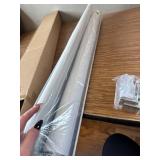 $75 Persilux Blackout Cordless Zebra Blinds (30x72, White) Day/Night