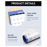 2026 Wall Calendar: Wet & Dry Erase, Markers, Planner, H/V Layouts