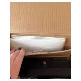 Brightech Maxwell Floor & Table Lamp Set of 2 - LED, Wood Frame, USB