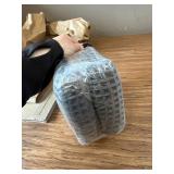 AMOAMI Upgraded Waffle Bath Mat, Non-Slip, Machine Washable, 18x30