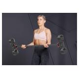 $76 SEWD Dumbbell Converter Turn Dumbbells into Barbell Set, 220 lb