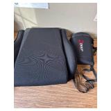 $117 DEEPfurniture Fabric Gaming Chair with Footrest Mg(1005-Black)