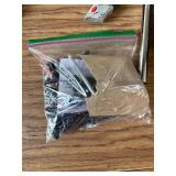 $117 DEEPfurniture Fabric Gaming Chair with Footrest Mg(1005-Black)