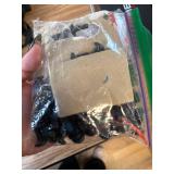 $117 DEEPfurniture Fabric Gaming Chair with Footrest Mg(1005-Black)