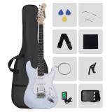 $119 RVONE RST-150 39" Beginner Electric Guitar Kit with Amplifier