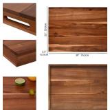 $76 SwallowLiving 30x22 Noodle Board Stove Cover Wood Handles