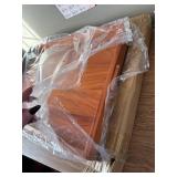 $76 SwallowLiving 30x22 Noodle Board Stove Cover Wood Handles