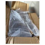 QWORK 2Pack Acrylic Brochure Holder, 8.5x11, 4-Tier Pamphlet Stand