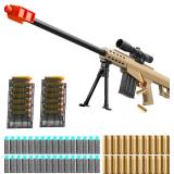 Toy Sniper Rifle with Scope - Soft Bullet Foam Blaster 37in
