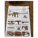 Toy Sniper Rifle with Scope - Soft Bullet Foam Blaster 37in
